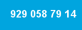 929 058 79 14 929 058 79 14